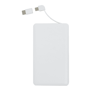 McKinley Slim Power Bank with Built In Cable 4000