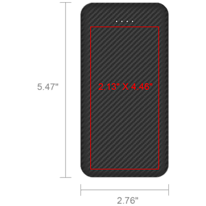 The Hegewisch Carbon Fiber 10000mAh Power Bank