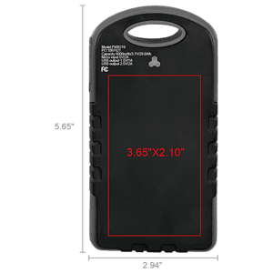 The Usil UL 8000Mah Solar Power Bank