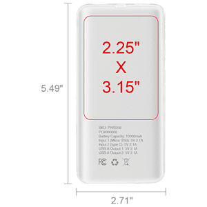 Tarzana 10,000mAh Power Bank