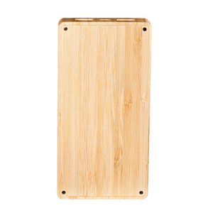 Marquette Solar Panel 8000mah Bamboo Power Bank