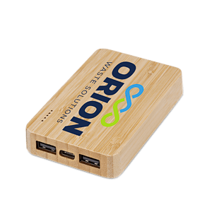 Eden Green Bamboo Wireless Power Bank 5000