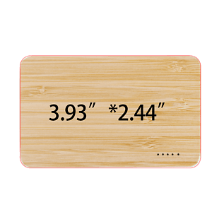Eden Green Bamboo Wireless Power Bank 5000