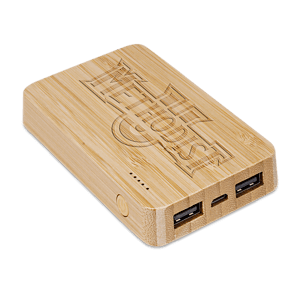 Eden Green Bamboo Wireless Power Bank 5000