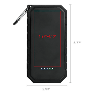 Aten IPX5 Wireless Solar Power Bank 10000