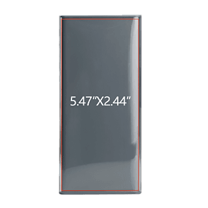 Nauvoo Transparent QuickCharge Power Bank