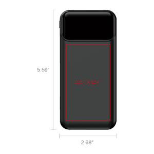 Santa Ana Digital Display Wireless Power Bank PD 15W