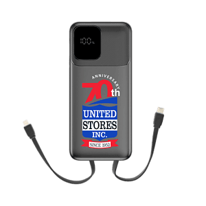 Dallas Dual Cord Power Bank 20000