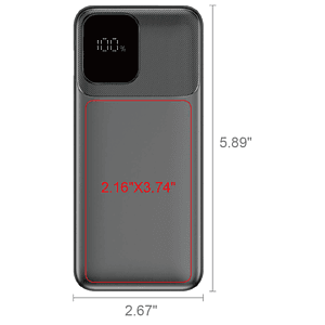 Dallas Dual Cord Power Bank 20000