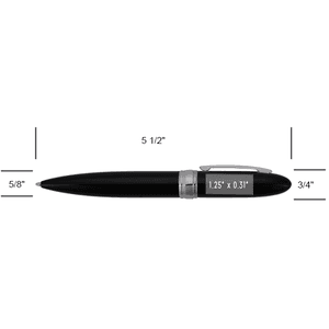 Monee Office Mate Black USB Ball Point Pen