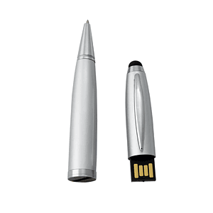 Darien Brass Zurich USB Pen and Stylus