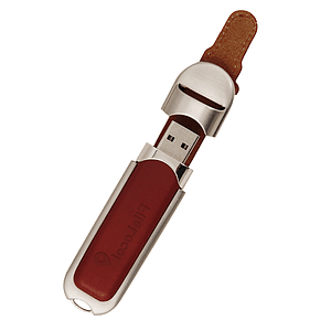 Harding VIP Leather and Metal USB