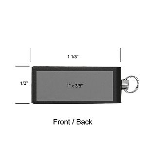 Willowbrook Black Aluminum Swivel USB