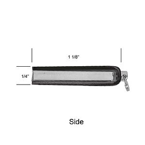 Willowbrook Black Aluminum Swivel USB
