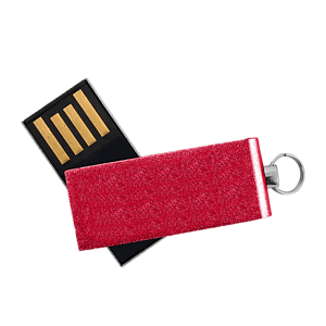 Willowbrook Aluminum Swivel USB with Small Key Ring