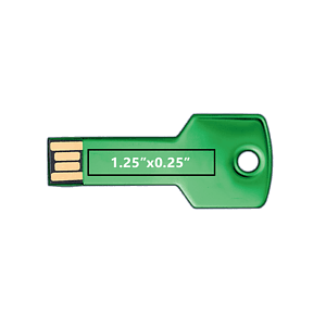 Berwyn Key Shape USB Flash Drive - Simports