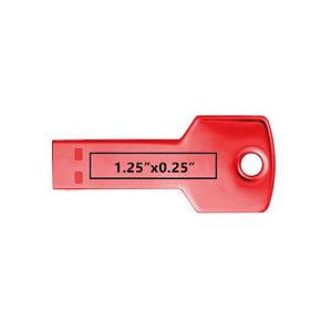 Berwyn Key Shape USB Flash Drive - Simports