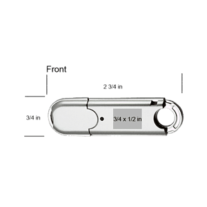 Ashton Translucent Round Cap USB - Black