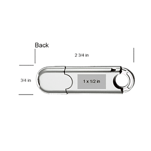 Ashton Translucent Round Cap USB - Black