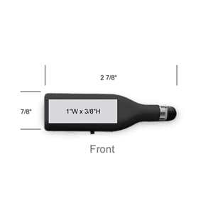 Westmont Black Mini USB Stylus