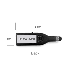 Westmont Black Mini USB Stylus