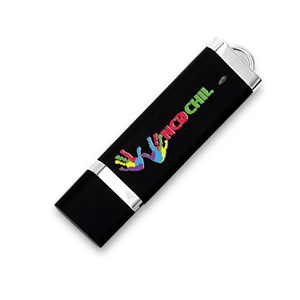 Westchester Capped Flash Drive - Black