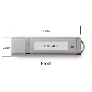 Westchester Capped Flash Drive - Black
