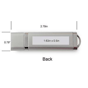 Westchester Capped Flash Drive - Black