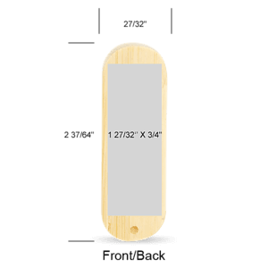 Hinsdale Eco-Friendly Bamboo Swivel USB