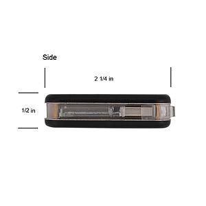 Meriden Black Swiss-Style USB
