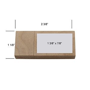 Chadwick Wood Rectangle USB Flash Drive