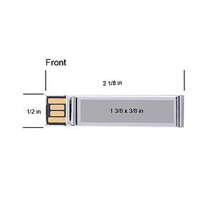 Holland Stainless Steel Paper Clip USB