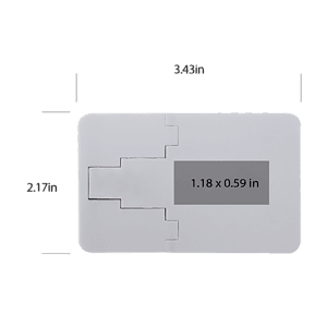 DeKalb Folding Card USB