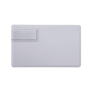 Sugar Grove White Credit Card USB Flash Drive