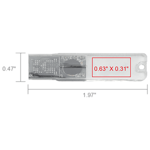 Big Rock Transparent USB Flash Drive