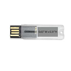 Big Rock Transparent USB Flash Drive