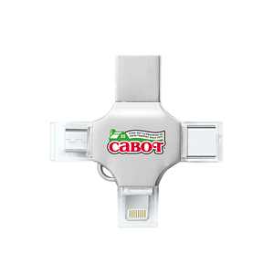 Cicero 3 Way Metal USB