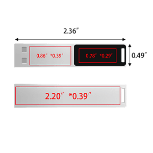 DePaul Light-Up USB Flash Drive