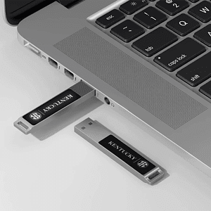 North Center Light-Up USB Flash Drive