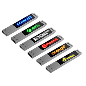 North Center Light-Up USB Flash Drive