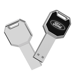Edison Park Light-Up KEY USB Flash Drive