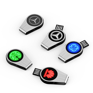 Brighton Park Light Up 360 Degree Rotating USB