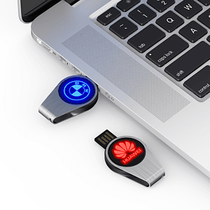 Brighton Park Light Up 360 Degree Rotating USB