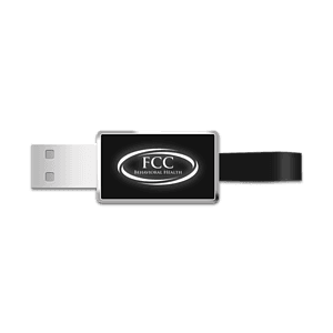 Ashburn Light-Up USB with Silicone Loop
