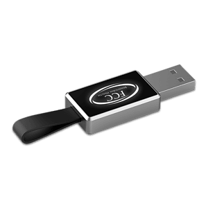 Ashburn Light-Up USB with Silicone Loop