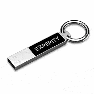 Keyring Light-Up USB
