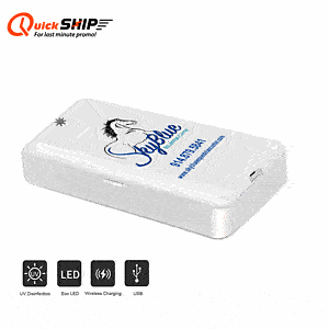 Aurora UV Sanitizer with Qi Wireless Charger