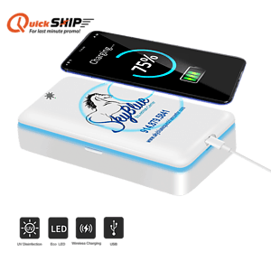 Aurora UV Sanitizer with Qi Wireless Charger