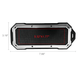McClurg Outdoor Waterproof Bluetooth Speaker