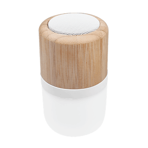 Bensley Bamboo Color Ambiance Nightlight Bluetooth Speaker